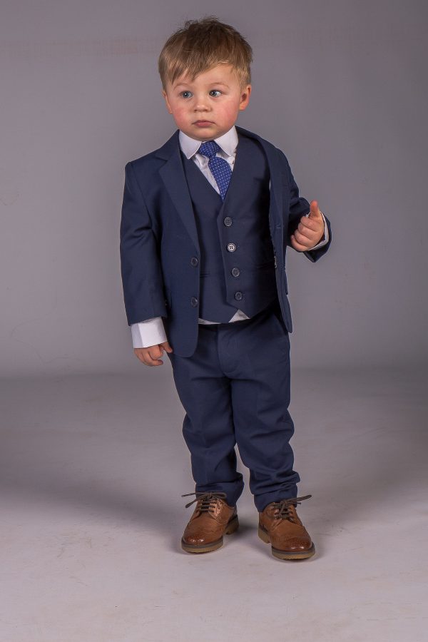 royal blue toddler boy shirt