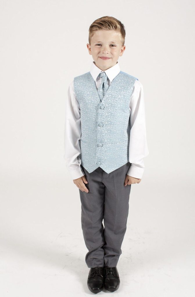4 Piece Boys Suit